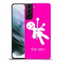 וודו כיסוי מגן קשיח בעיצוב אישי עם השם שלך ל Samsung Galaxy S21 יחידה אחת סקרין מובייל