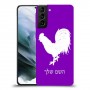 תרנגול כיסוי מגן קשיח בעיצוב אישי עם השם שלך ל Samsung Galaxy S21 יחידה אחת סקרין מובייל