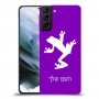 צפרדע טרופית כיסוי מגן קשיח בעיצוב אישי עם השם שלך ל Samsung Galaxy S21 יחידה אחת סקרין מובייל
