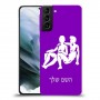 תאומים כיסוי מגן קשיח בעיצוב אישי עם השם שלך ל Samsung Galaxy S21 יחידה אחת סקרין מובייל