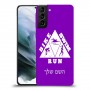 טריאתלון כיסוי מגן קשיח בעיצוב אישי עם השם שלך ל Samsung Galaxy S21 יחידה אחת סקרין מובייל