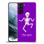 שלד כיסוי מגן קשיח בעיצוב אישי עם השם שלך ל Samsung Galaxy S21 יחידה אחת סקרין מובייל