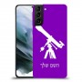טלסקופ כיסוי מגן קשיח בעיצוב אישי עם השם שלך ל Samsung Galaxy S21 יחידה אחת סקרין מובייל