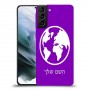 עולם כיסוי מגן קשיח בעיצוב אישי עם השם שלך ל Samsung Galaxy S21 יחידה אחת סקרין מובייל