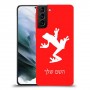 צפרדע טרופית כיסוי מגן קשיח בעיצוב אישי עם השם שלך ל Samsung Galaxy S21 יחידה אחת סקרין מובייל