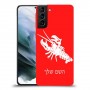 סרטן כיסוי מגן קשיח בעיצוב אישי עם השם שלך ל Samsung Galaxy S21 יחידה אחת סקרין מובייל