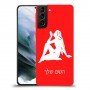 בתולה כיסוי מגן קשיח בעיצוב אישי עם השם שלך ל Samsung Galaxy S21 יחידה אחת סקרין מובייל