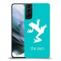 צפרדע טרופית כיסוי מגן קשיח בעיצוב אישי עם השם שלך ל Samsung Galaxy S21 יחידה אחת סקרין מובייל