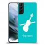 כינור כיסוי מגן קשיח בעיצוב אישי עם השם שלך ל Samsung Galaxy S21 יחידה אחת סקרין מובייל