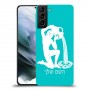 דלי כיסוי מגן קשיח בעיצוב אישי עם השם שלך ל Samsung Galaxy S21 יחידה אחת סקרין מובייל