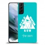 טריאתלון כיסוי מגן קשיח בעיצוב אישי עם השם שלך ל Samsung Galaxy S21 יחידה אחת סקרין מובייל