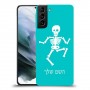 שלד כיסוי מגן קשיח בעיצוב אישי עם השם שלך ל Samsung Galaxy S21 יחידה אחת סקרין מובייל