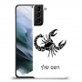 עקרב כיסוי מגן קשיח בעיצוב אישי עם השם שלך ל Samsung Galaxy S21 יחידה אחת סקרין מובייל