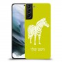זברה כיסוי מגן קשיח בעיצוב אישי עם השם שלך ל Samsung Galaxy S21 יחידה אחת סקרין מובייל