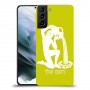 דלי כיסוי מגן קשיח בעיצוב אישי עם השם שלך ל Samsung Galaxy S21 יחידה אחת סקרין מובייל