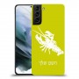 סרטן כיסוי מגן קשיח בעיצוב אישי עם השם שלך ל Samsung Galaxy S21 יחידה אחת סקרין מובייל