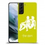 תאומים כיסוי מגן קשיח בעיצוב אישי עם השם שלך ל Samsung Galaxy S21 יחידה אחת סקרין מובייל