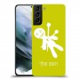 וודו כיסוי מגן קשיח בעיצוב אישי עם השם שלך ל Samsung Galaxy S21 יחידה אחת סקרין מובייל