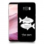 דגים כיסוי מגן קשיח בעיצוב אישי עם השם שלך ל Samsung Galaxy S8+ יחידה אחת סקרין מובייל