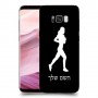 ג'וגלין - אישה כיסוי מגן קשיח בעיצוב אישי עם השם שלך ל Samsung Galaxy S8+ יחידה אחת סקרין מובייל