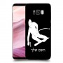 סקִי כיסוי מגן קשיח בעיצוב אישי עם השם שלך ל Samsung Galaxy S8+ יחידה אחת סקרין מובייל