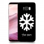 שלג כיסוי מגן קשיח בעיצוב אישי עם השם שלך ל Samsung Galaxy S8+ יחידה אחת סקרין מובייל
