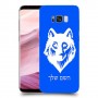 זאב כיסוי מגן קשיח בעיצוב אישי עם השם שלך ל Samsung Galaxy S8+ יחידה אחת סקרין מובייל