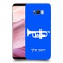 חצוצרה כיסוי מגן קשיח בעיצוב אישי עם השם שלך ל Samsung Galaxy S8+ יחידה אחת סקרין מובייל