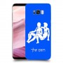 תאומים כיסוי מגן קשיח בעיצוב אישי עם השם שלך ל Samsung Galaxy S8+ יחידה אחת סקרין מובייל