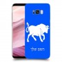 שור כיסוי מגן קשיח בעיצוב אישי עם השם שלך ל Samsung Galaxy S8+ יחידה אחת סקרין מובייל