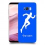 רץ כיסוי מגן קשיח בעיצוב אישי עם השם שלך ל Samsung Galaxy S8+ יחידה אחת סקרין מובייל