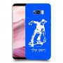 ילד סקייטבורד כיסוי מגן קשיח בעיצוב אישי עם השם שלך ל Samsung Galaxy S8+ יחידה אחת סקרין מובייל