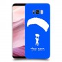 צניחה חופשית כיסוי מגן קשיח בעיצוב אישי עם השם שלך ל Samsung Galaxy S8+ יחידה אחת סקרין מובייל