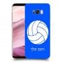 כדורעף - כדור כיסוי מגן קשיח בעיצוב אישי עם השם שלך ל Samsung Galaxy S8+ יחידה אחת סקרין מובייל
