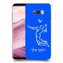 שחקן כדורעף כיסוי מגן קשיח בעיצוב אישי עם השם שלך ל Samsung Galaxy S8+ יחידה אחת סקרין מובייל
