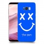 סמיילי כיסוי מגן קשיח בעיצוב אישי עם השם שלך ל Samsung Galaxy S8+ יחידה אחת סקרין מובייל