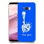 פסל החירות כיסוי מגן קשיח בעיצוב אישי עם השם שלך ל Samsung Galaxy S8+ יחידה אחת סקרין מובייל
