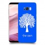 עץ כיסוי מגן קשיח בעיצוב אישי עם השם שלך ל Samsung Galaxy S8+ יחידה אחת סקרין מובייל