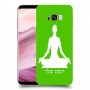 יוגה כיסוי מגן קשיח בעיצוב אישי עם השם שלך ל Samsung Galaxy S8+ יחידה אחת סקרין מובייל