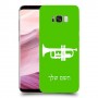 חצוצרה כיסוי מגן קשיח בעיצוב אישי עם השם שלך ל Samsung Galaxy S8+ יחידה אחת סקרין מובייל
