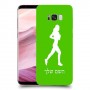ג'וגלין - אישה כיסוי מגן קשיח בעיצוב אישי עם השם שלך ל Samsung Galaxy S8+ יחידה אחת סקרין מובייל