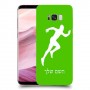 רץ כיסוי מגן קשיח בעיצוב אישי עם השם שלך ל Samsung Galaxy S8+ יחידה אחת סקרין מובייל