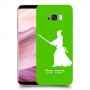 סמוראי כיסוי מגן קשיח בעיצוב אישי עם השם שלך ל Samsung Galaxy S8+ יחידה אחת סקרין מובייל