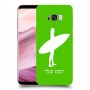 גלישה כיסוי מגן קשיח בעיצוב אישי עם השם שלך ל Samsung Galaxy S8+ יחידה אחת סקרין מובייל