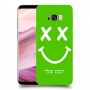 סמיילי כיסוי מגן קשיח בעיצוב אישי עם השם שלך ל Samsung Galaxy S8+ יחידה אחת סקרין מובייל