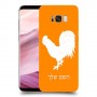 תרנגול כיסוי מגן קשיח בעיצוב אישי עם השם שלך ל Samsung Galaxy S8+ יחידה אחת סקרין מובייל