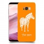 זברה כיסוי מגן קשיח בעיצוב אישי עם השם שלך ל Samsung Galaxy S8+ יחידה אחת סקרין מובייל