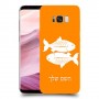 דגים כיסוי מגן קשיח בעיצוב אישי עם השם שלך ל Samsung Galaxy S8+ יחידה אחת סקרין מובייל
