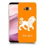 אריה כיסוי מגן קשיח בעיצוב אישי עם השם שלך ל Samsung Galaxy S8+ יחידה אחת סקרין מובייל