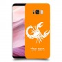 עקרב כיסוי מגן קשיח בעיצוב אישי עם השם שלך ל Samsung Galaxy S8+ יחידה אחת סקרין מובייל
